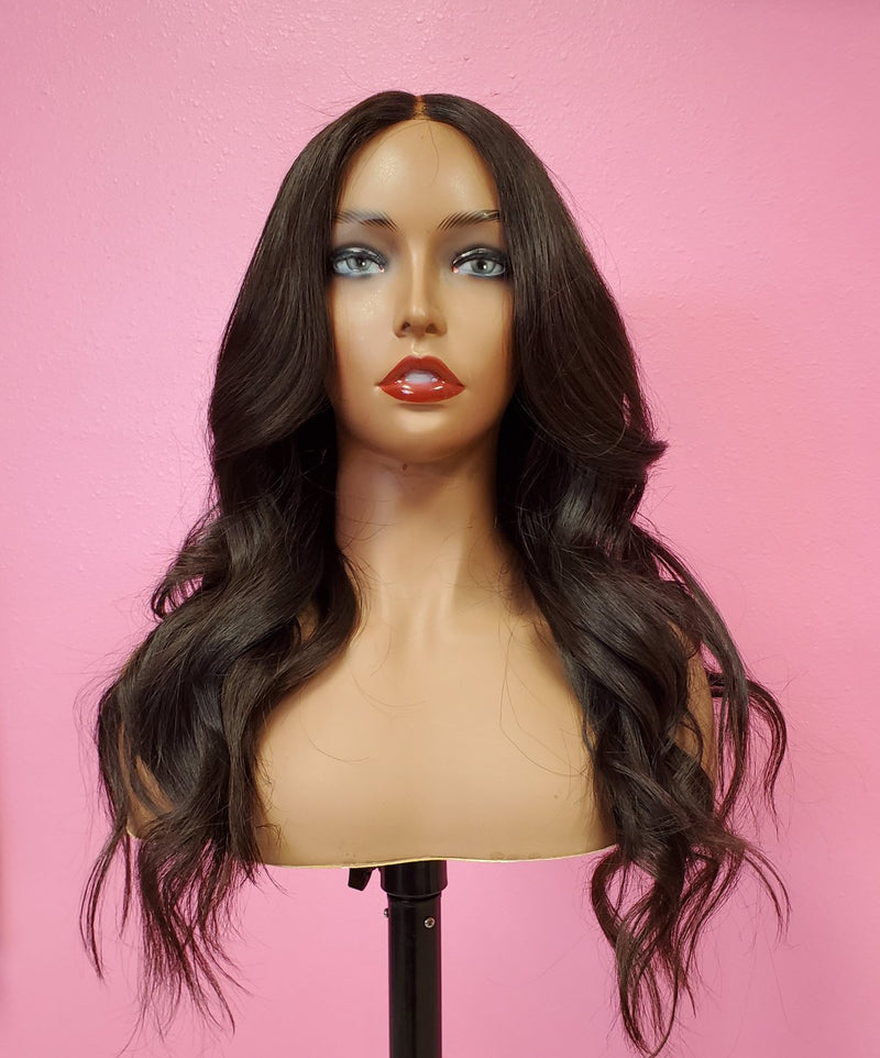 5x5 18" closure wig