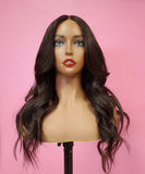 5x5 18" closure wig