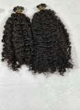 Burmese Kinky Curly I-tips