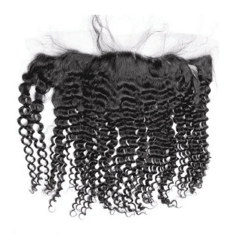 Burmese kinky Curly 13X6 Frontal